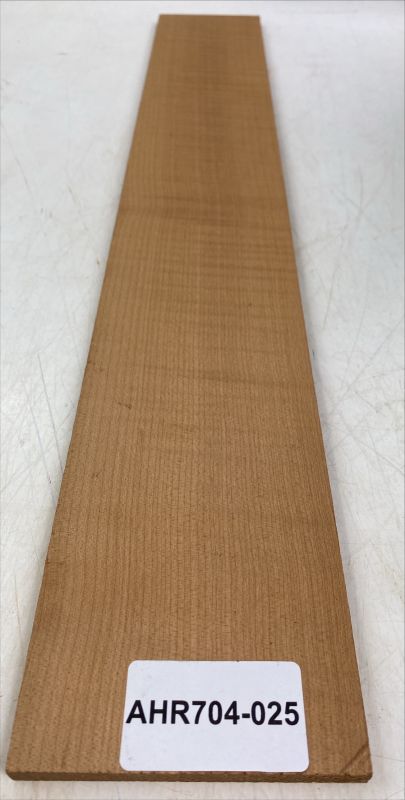 Fretboard Maple flamed, Caramel, 723x110x10mm Unique Piece #025